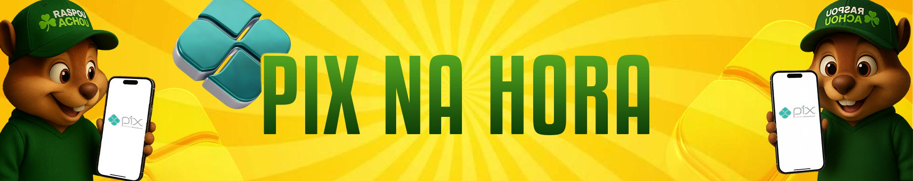 GANHE PIX NA HORA - R$ 0,50 - PIX DE ATÉ R$2.500,00